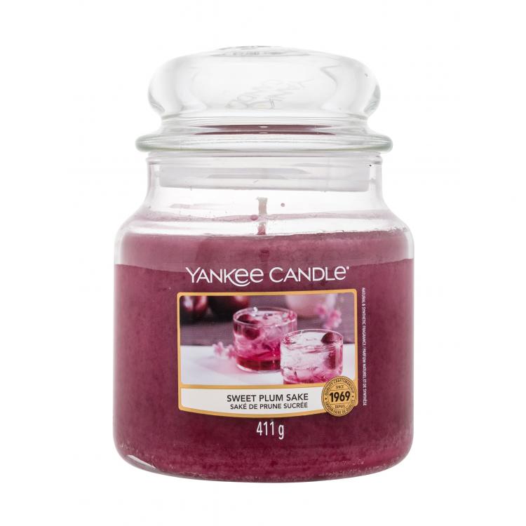 Yankee Candle Sweet Plum Sake Illatgyertya 411 g