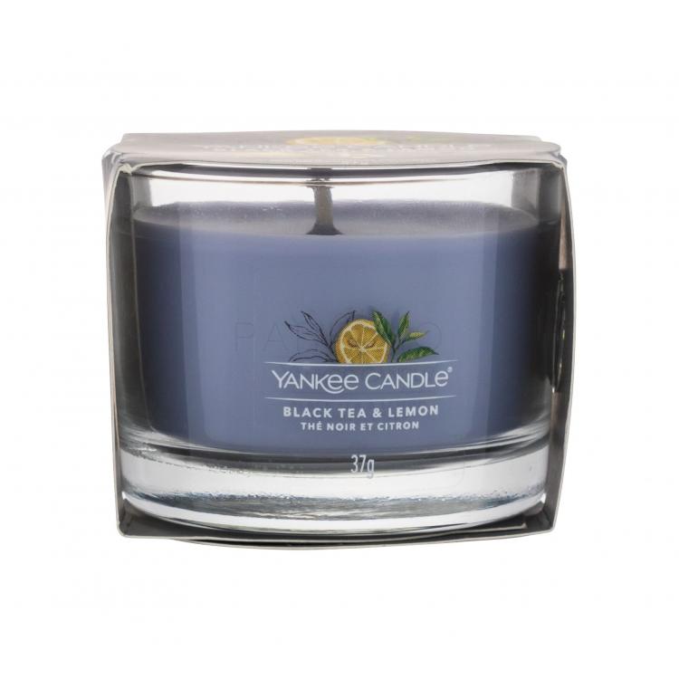 Yankee Candle Black Tea &amp; Lemon Illatgyertya 37 g