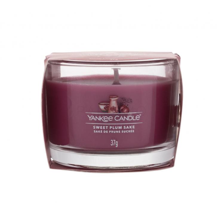 Yankee Candle Sweet Plum Sake Illatgyertya 37 g