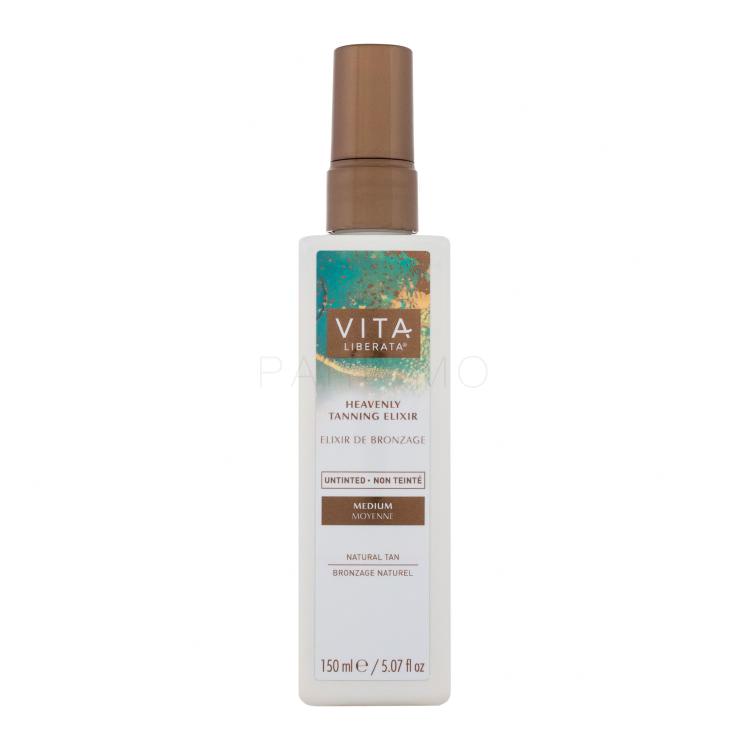 Vita Liberata Heavenly Tanning Elixir Untinted Önbarnító készítmény nőknek 150 ml Változat Medium