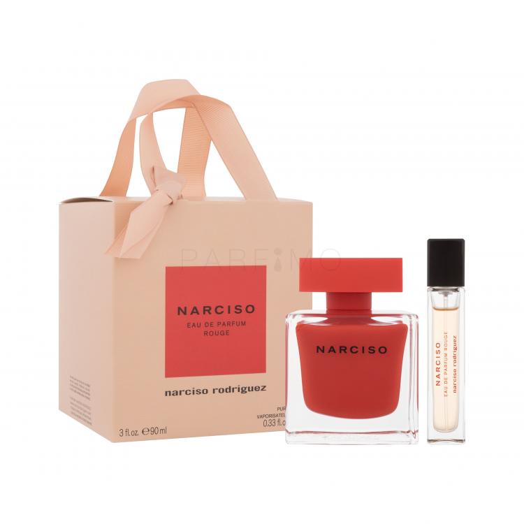 Narciso Rodriguez Narciso Rouge Ajándékcsomagok Eau de Parfum 90 ml + Eau de Parfum 10 ml