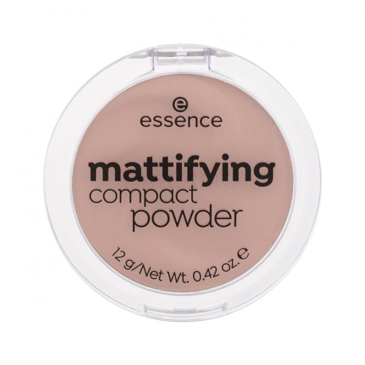 Essence Mattifying Compact Powder Púder nőknek 12 g Változat 10 Light Beige