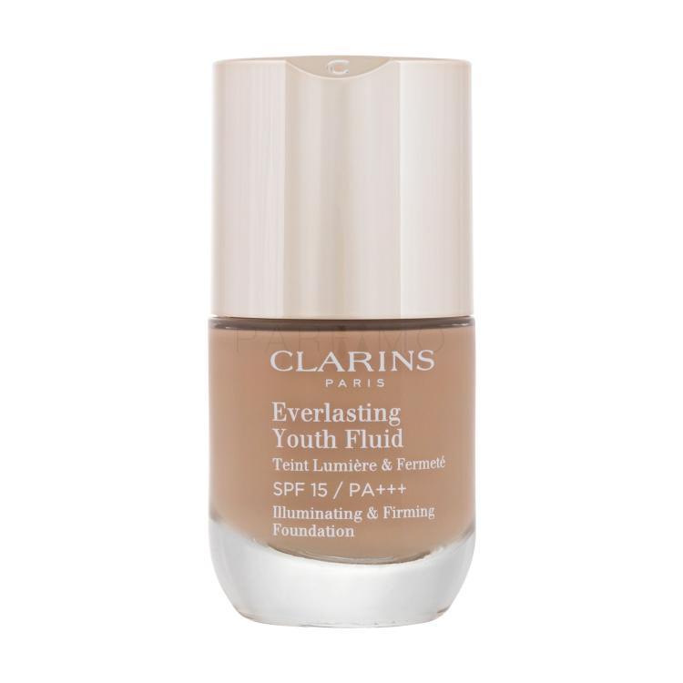 Clarins Everlasting Youth Fluid SPF15 Alapozó nőknek 30 ml Változat 112.3 Sandalwood