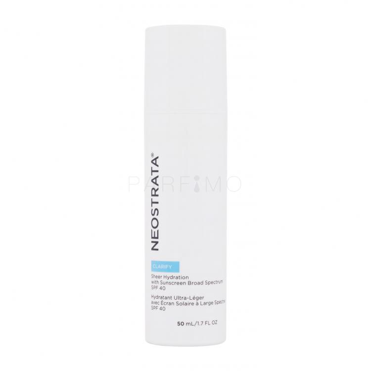 NeoStrata Clarify Sheer Hydration SPF40 Nappali arckrém nőknek 50 ml