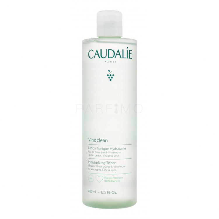 Caudalie Vinoclean Moisturizing Toner Arcpermet nőknek 400 ml