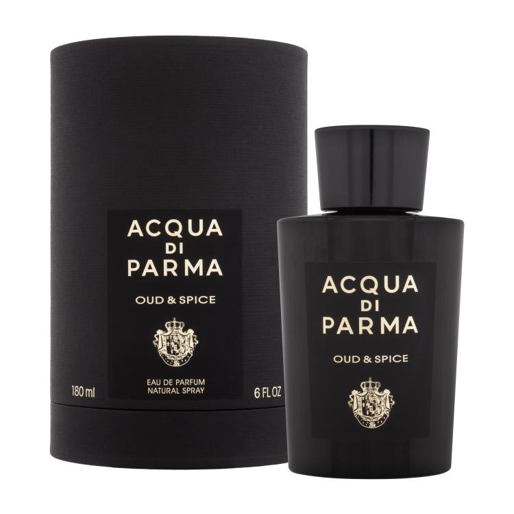 Acqua di Parma Signatures Of The Sun Oud &amp; Spice Eau de Parfum férfiaknak 180 ml