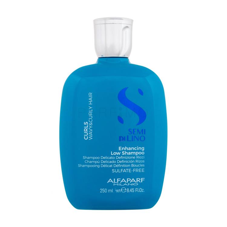 ALFAPARF MILANO Semi Di Lino Curls Enhancing Low Shampoo Sampon nőknek 250 ml