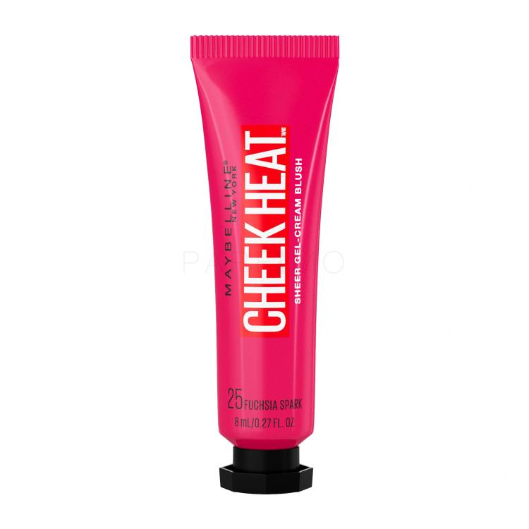 Maybelline Cheek Heat Pirosító nőknek 8 ml Változat 25 Fuchsia Spark