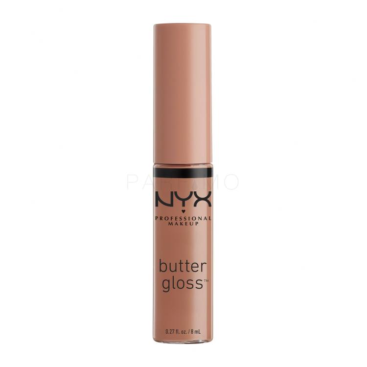 NYX Professional Makeup Butter Gloss Szájfény nőknek 8 ml Változat 14 Madeleine