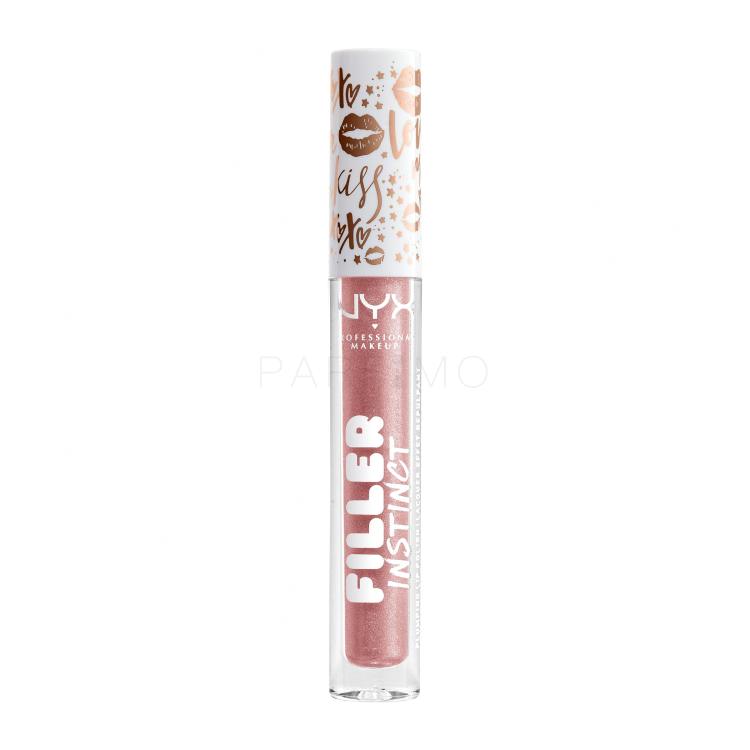 NYX Professional Makeup Filler Instinct Szájfény nőknek 2,5 ml Változat 03 Sparkling Please