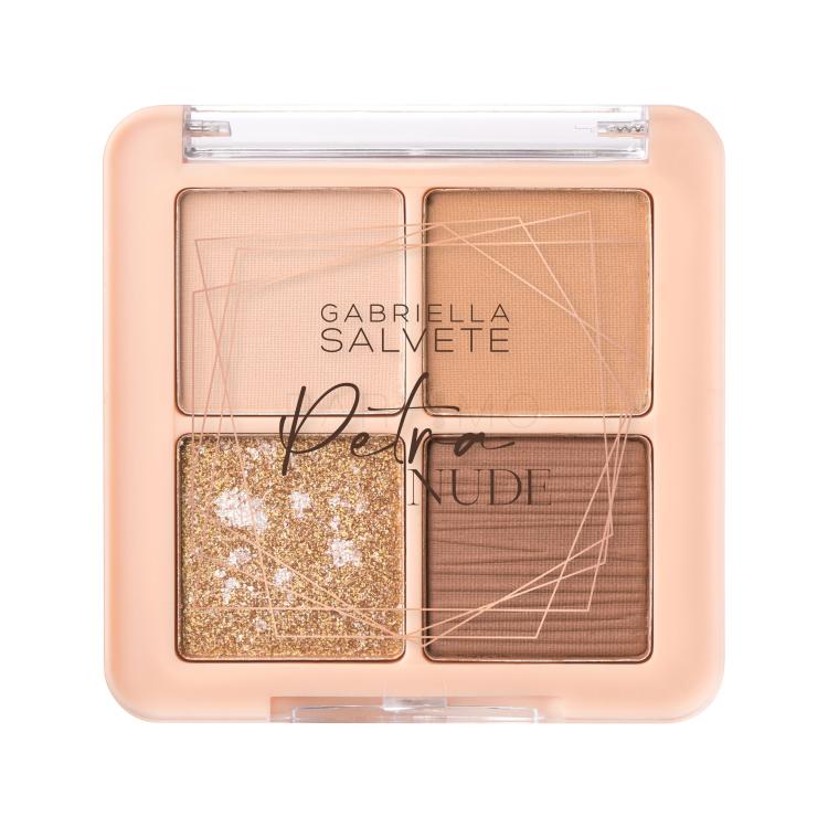 Gabriella Salvete Petra Nude Eyeshadow Palette Szemhéjfesték nőknek 7 g Változat Pillow Talk