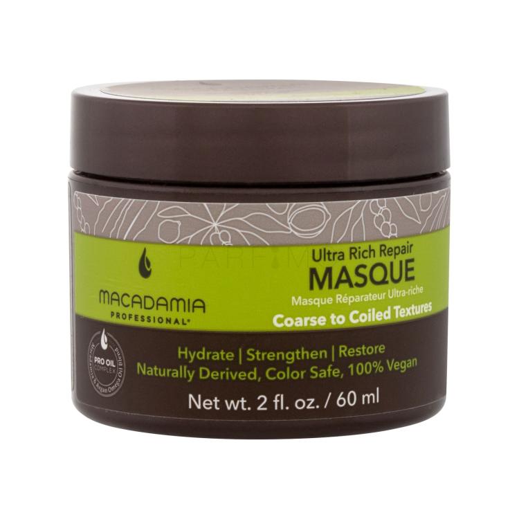 Macadamia Professional Ultra Rich Repair Masque Hajpakolás nőknek 60 ml