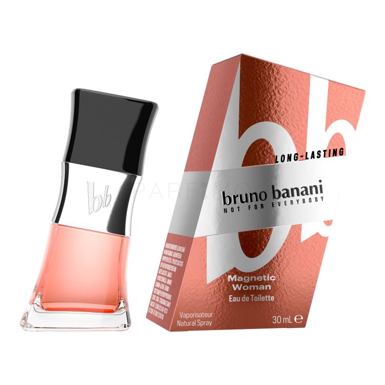 Bruno Banani Magnetic Woman Eau de Toilette nőknek 30 ml