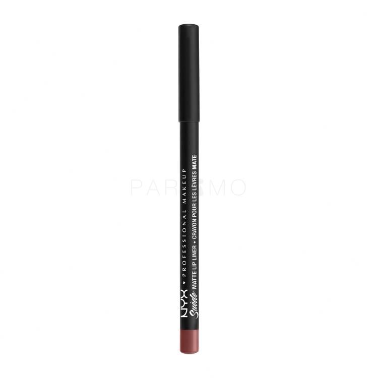 NYX Professional Makeup Suède Matte Lip Liner Szájkontúrceruza nőknek 1 g Változat Cannes