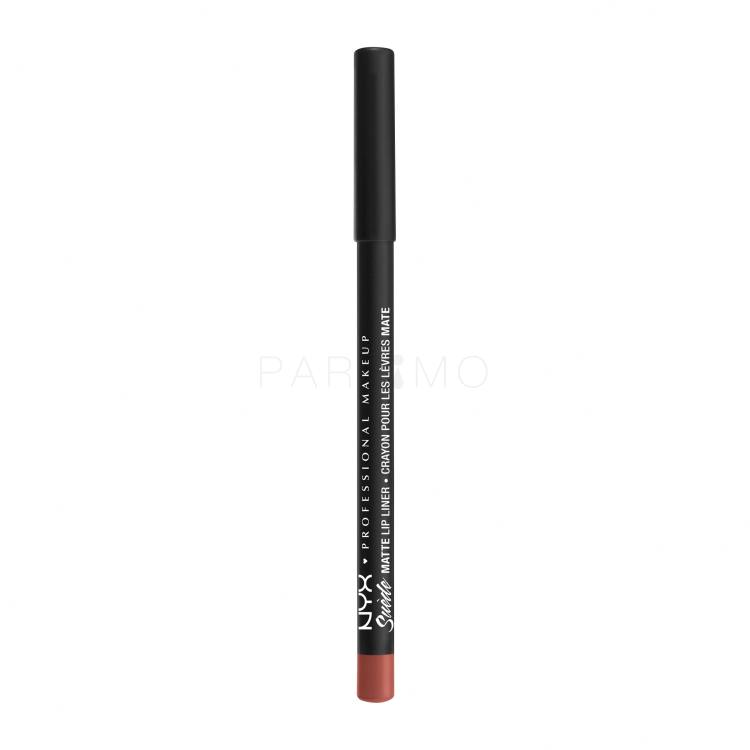 NYX Professional Makeup Suède Matte Lip Liner Szájkontúrceruza nőknek 1 g Változat Free Spirit