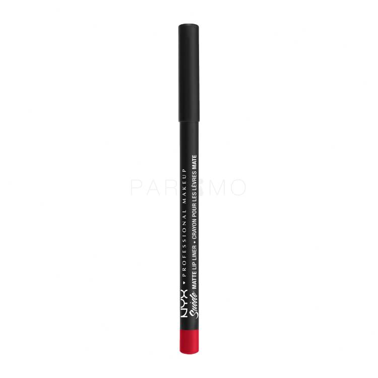 NYX Professional Makeup Suède Matte Lip Liner Szájkontúrceruza nőknek 1 g Változat Spicy