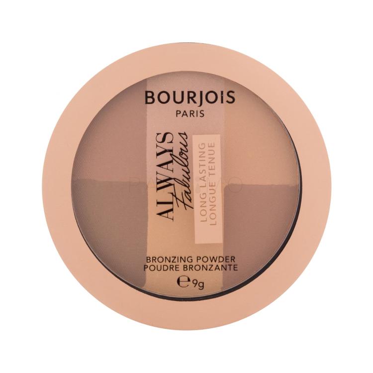 BOURJOIS Paris Always Fabulous Bronzing Powder Bronzosító nőknek 9 g Változat 001 Medium