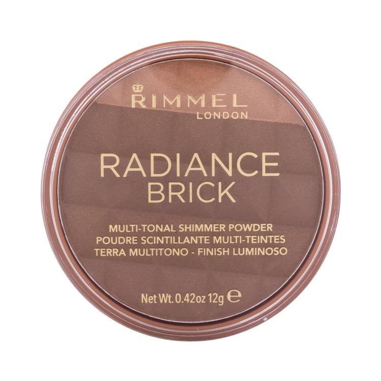 Rimmel London Radiance Brick Bronzosító nőknek 12 g Változat 003 Dark