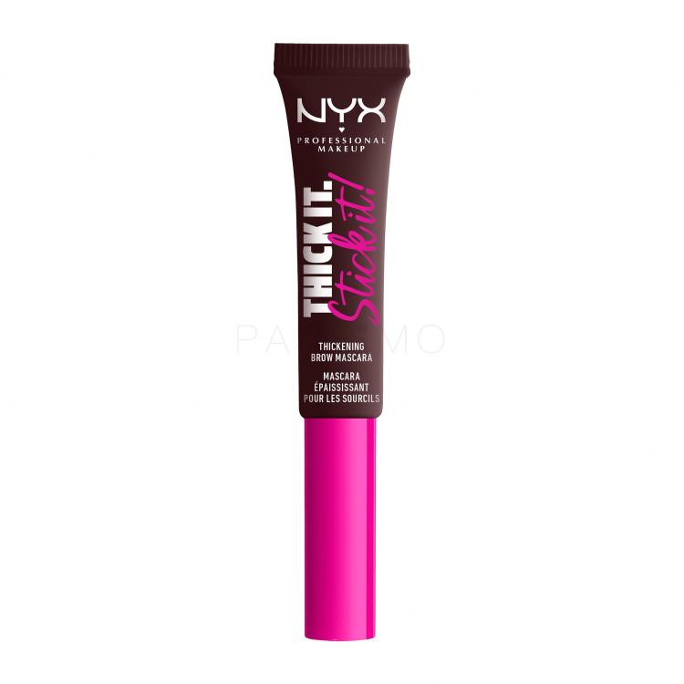 NYX Professional Makeup Thick It Stick It! Szemöldökspirál nőknek 7 ml Változat 07 Espresso