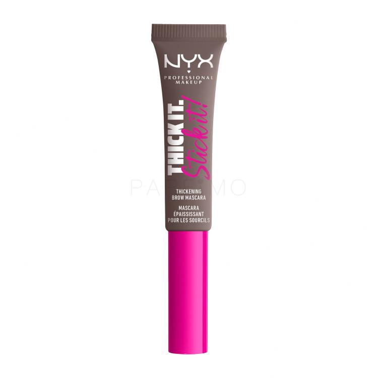 NYX Professional Makeup Thick It Stick It! Szemöldökspirál nőknek 7 ml Változat 05 Ash Brown