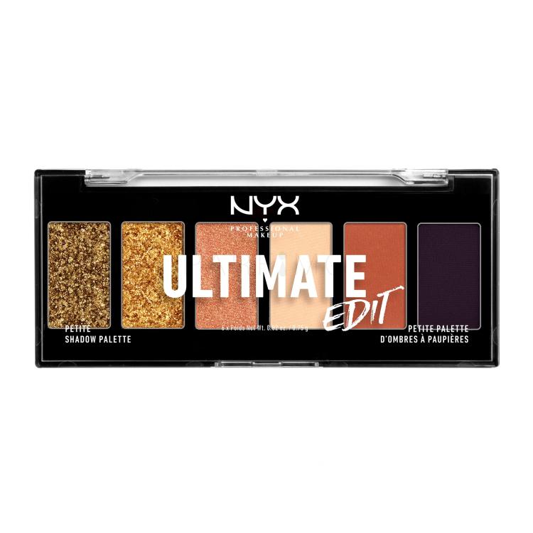 NYX Professional Makeup Ultimate Edit Szemhéjfesték nőknek 7,2 g Változat 06 Utopia