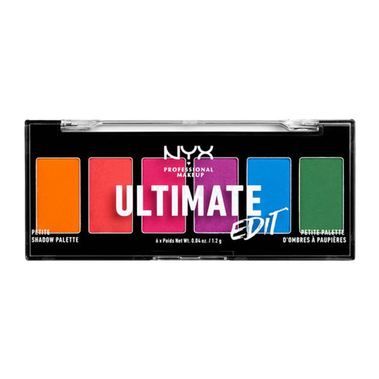 NYX Professional Makeup Ultimate Edit Szemhéjfesték nőknek 7,2 g Változat 02 Brights