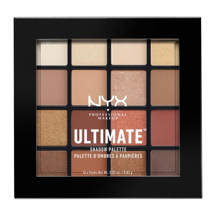 NYX Professional Makeup Ultimate Szemhéjfesték nőknek 13,28 g Változat 03 Warm Neutrals