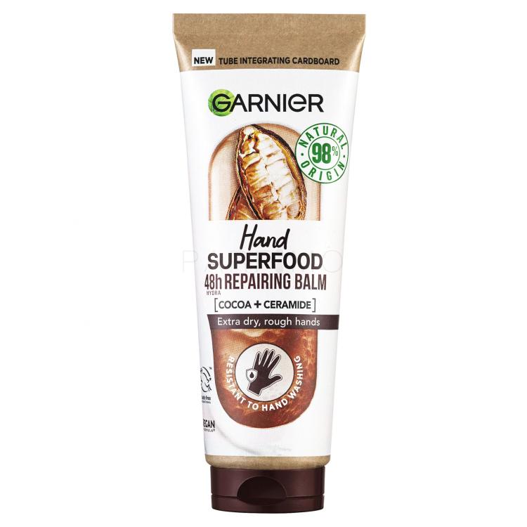 Garnier Hand Superfood 48h Repairing Balm Kézkrém nőknek 75 ml