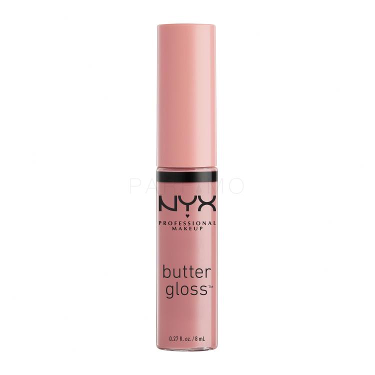 NYX Professional Makeup Butter Gloss Szájfény nőknek 8 ml Változat 05 Creme Brulee