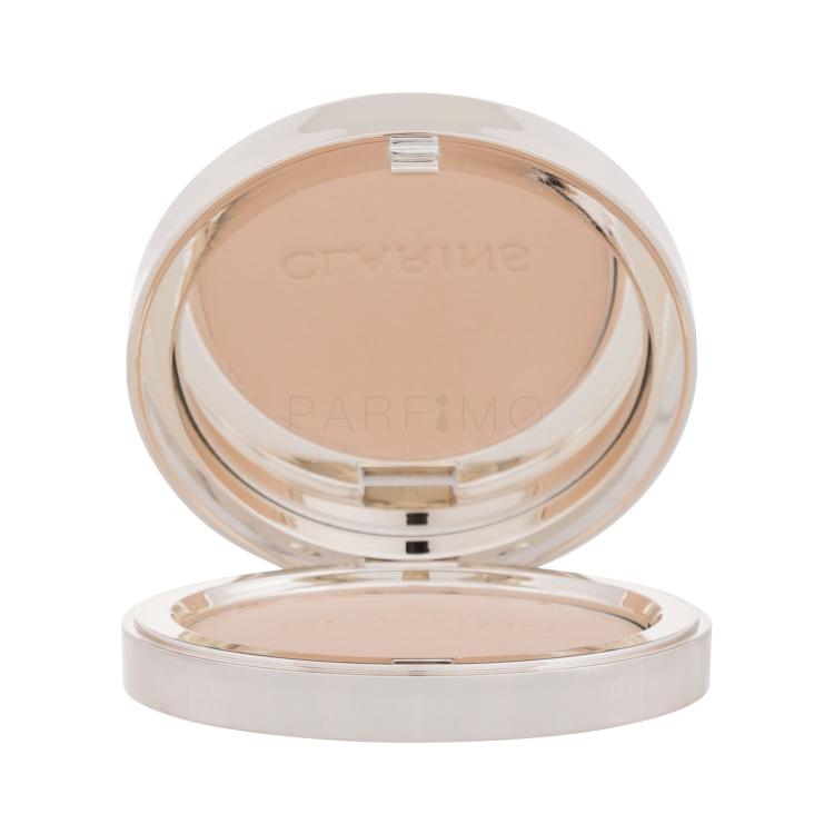 Clarins Ever Matte Compact Powder Púder nőknek 10 g Változat 03 Light Medium