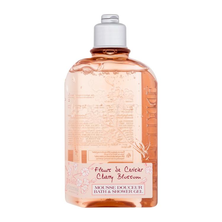 L&#039;Occitane Cherry Blossom Bath &amp; Shower Gel Tusfürdő nőknek 250 ml