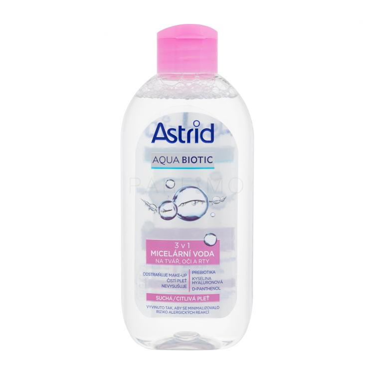 Astrid Aqua Biotic 3in1 Micellar Water Micellás víz nőknek 200 ml