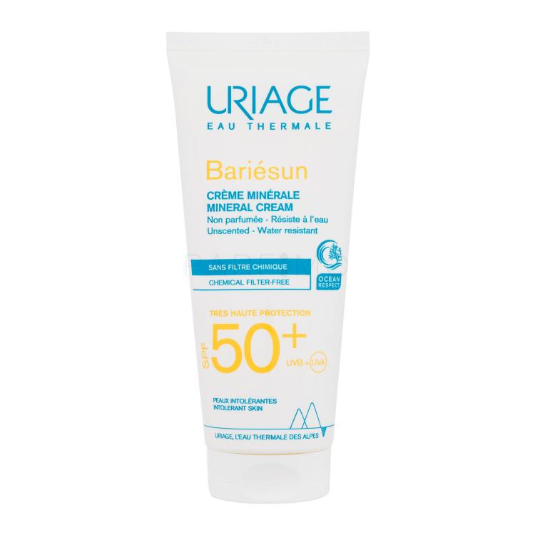 Uriage Bariésun Mineral Cream SPF50+ Fényvédő készítmény arcra 100 ml