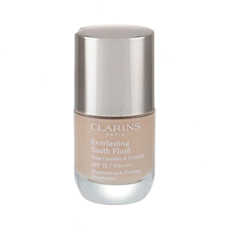 Clarins Everlasting Youth Fluid SPF15 Alapozó nőknek 30 ml Változat 110 Honey