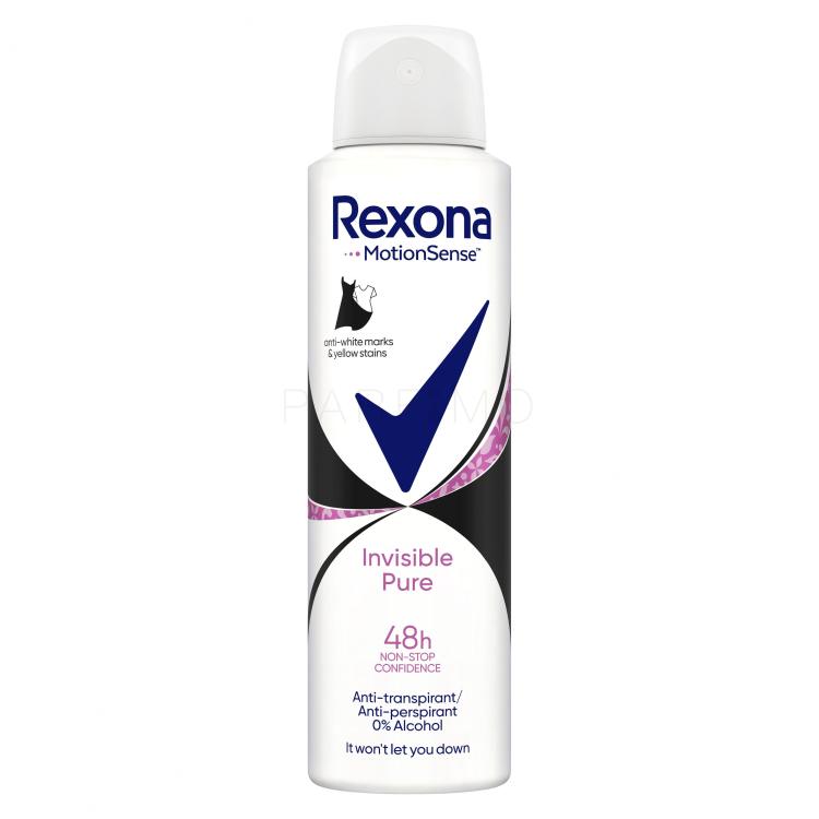 Rexona MotionSense Invisible Pure 48H Izzadásgátló nőknek 150 ml