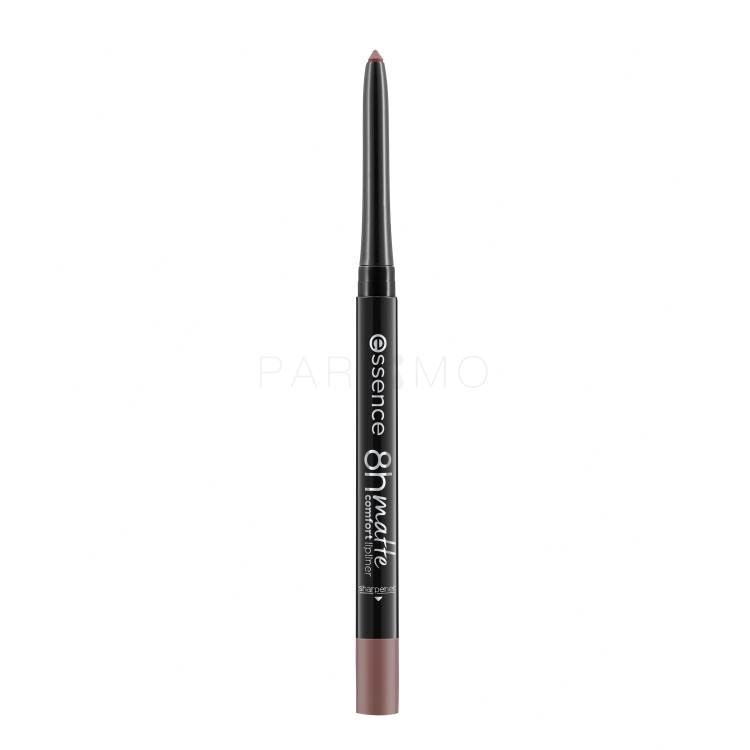 Essence 8H Matte Comfort Szájkontúrceruza nőknek 0,3 g Változat 02 Silky Hazelnut