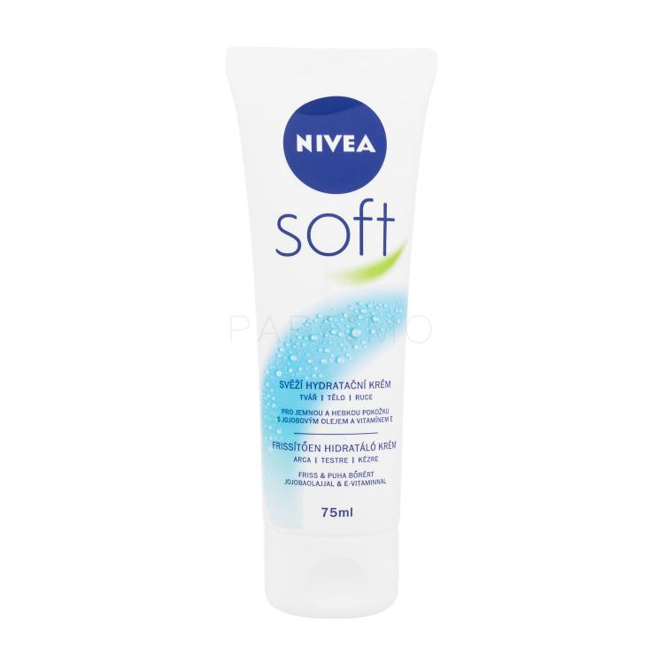 Nivea Soft Nappali arckrém nőknek 75 ml