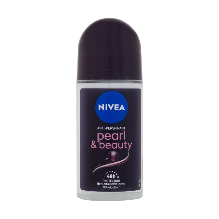 Nivea Pearl &amp; Beauty Black 48H Izzadásgátló nőknek 50 ml