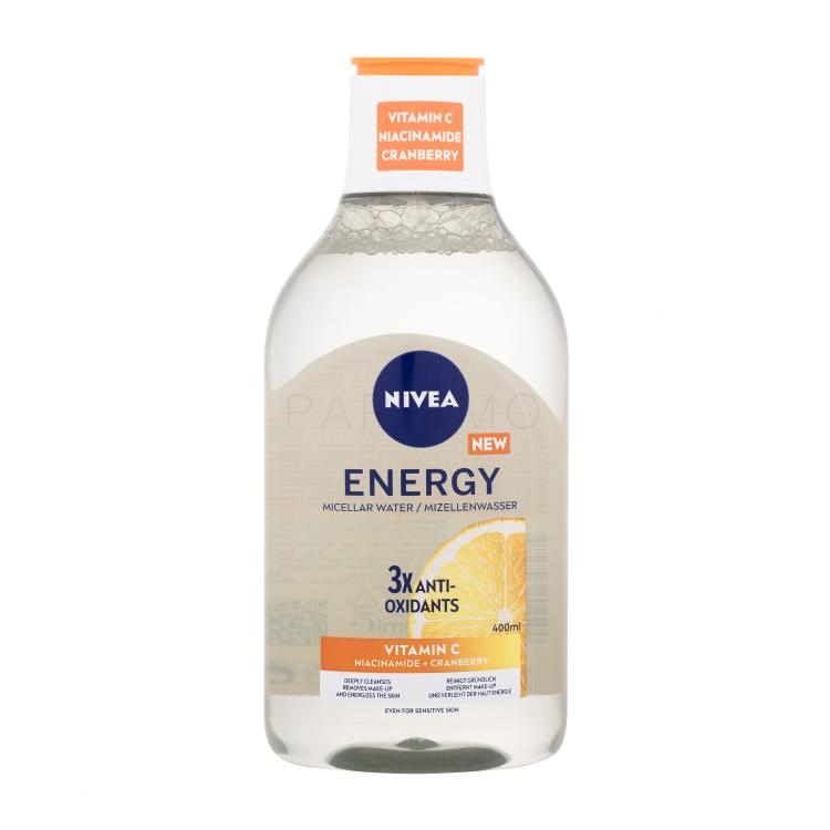 Nivea Energy Micellás víz nőknek 400 ml