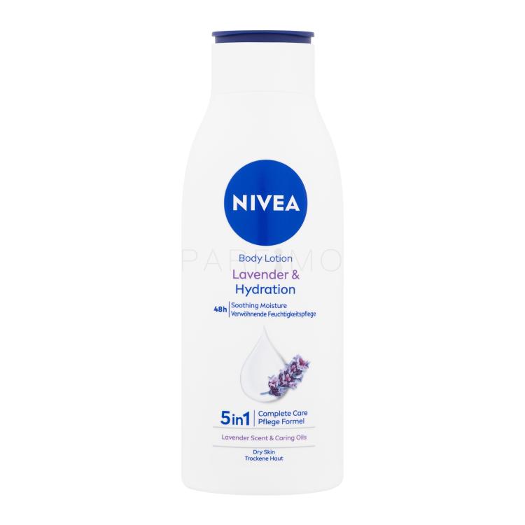 Nivea Lavender &amp; Hydration Body Lotion Testápoló tej nőknek 400 ml