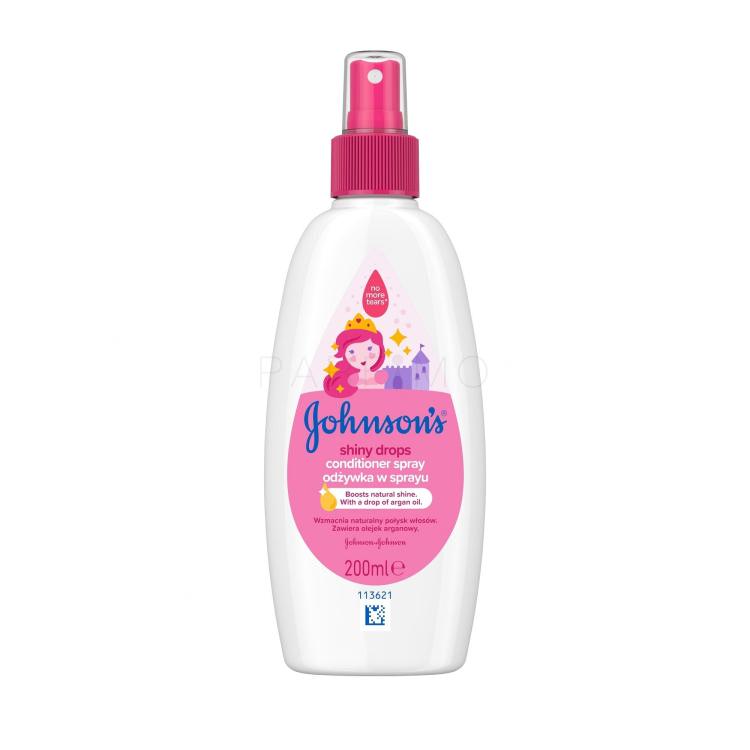 Johnson´s Shiny Drops Kids Conditioner Spray Hajkondicionáló gyermekeknek 200 ml