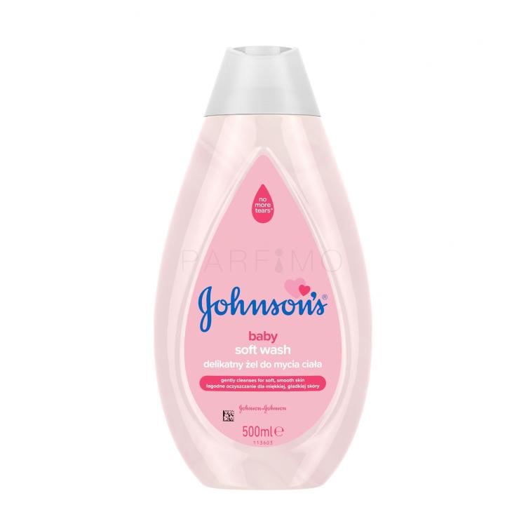 Johnson´s Baby Soft Wash Tusfürdő gyermekeknek 500 ml