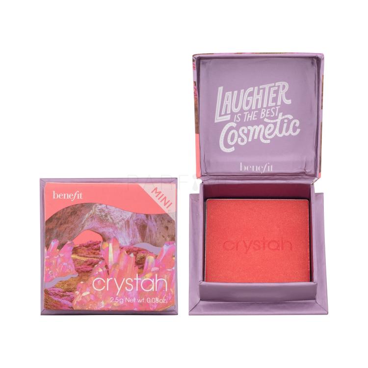 Benefit Crystah Blush Mini Pirosító nőknek 2,5 g Változat Strawberry Pink