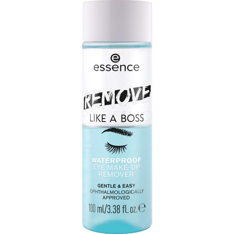 Essence Remove Like A Boss Waterproof Eye Make-Up Remover Sminklemosó szemre nőknek 100 ml