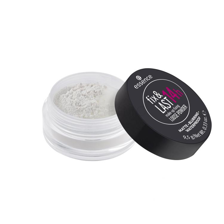 Essence Fix &amp; Last 14H Loose Powder Púder nőknek 9,5 g