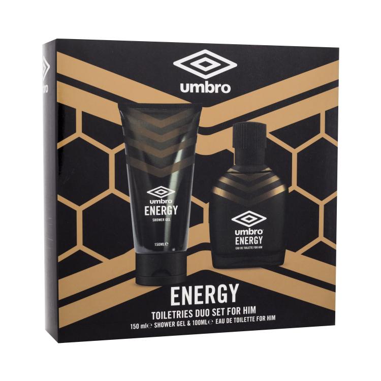 UMBRO Energy Ajándékcsomagok Eau de Toilette 100 ml + tusfürdő 150 ml