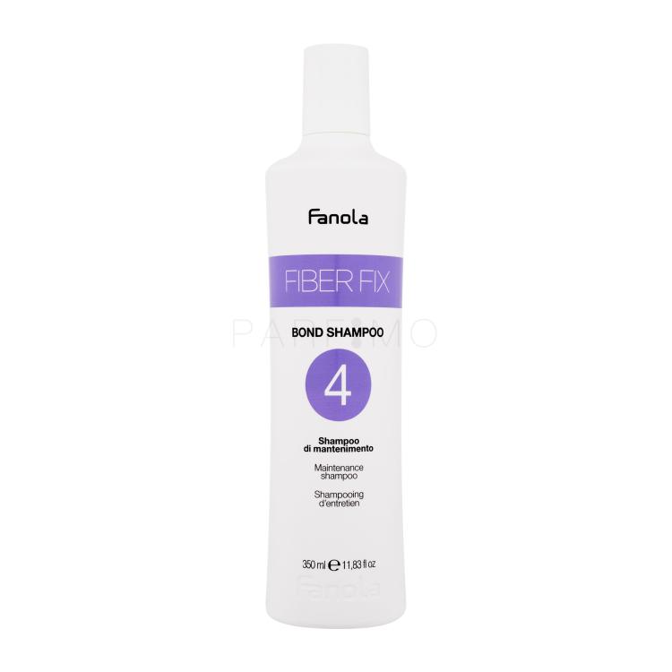 Fanola Fiber Fix Bond Shampoo 4 Sampon nőknek 350 ml