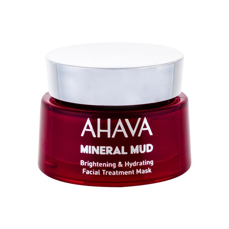 AHAVA Mineral Mud Brightening &amp; Hydrating Arcmaszk nőknek 50 ml teszter