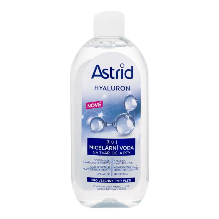 Astrid Hyaluron 3in1 Micellar Water Micellás víz nőknek 400 ml