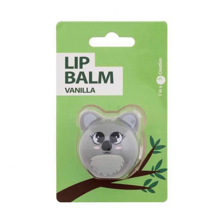 2K Cute Animals Lip Balm Vanilla Ajakbalzsam nőknek 6 g